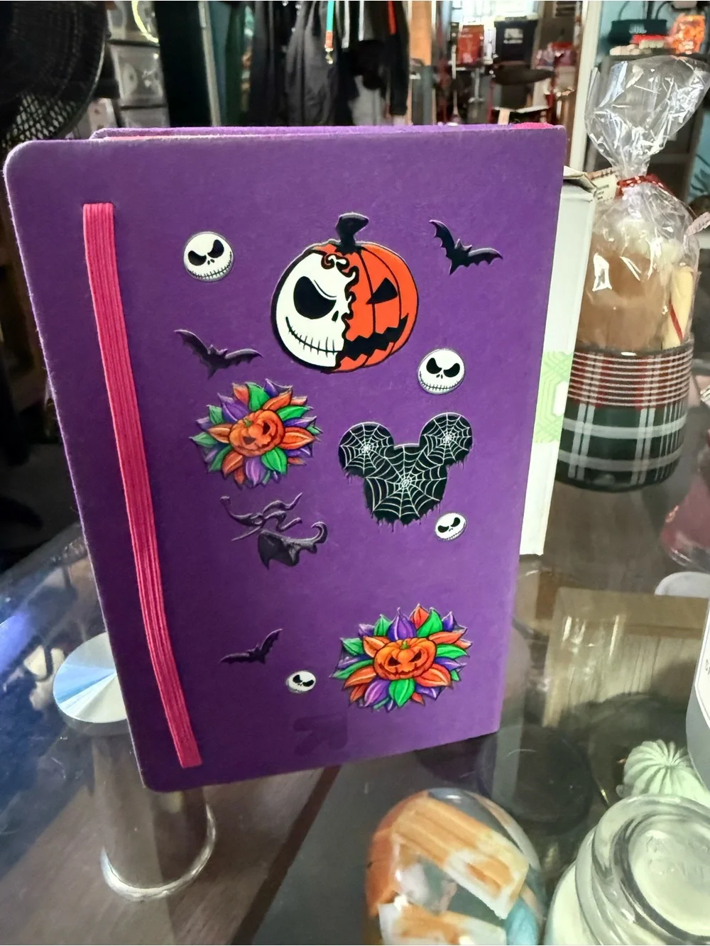 Purple Jack Skellington Journal